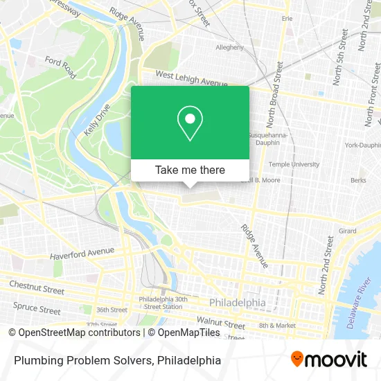 Plumbing Problem Solvers map