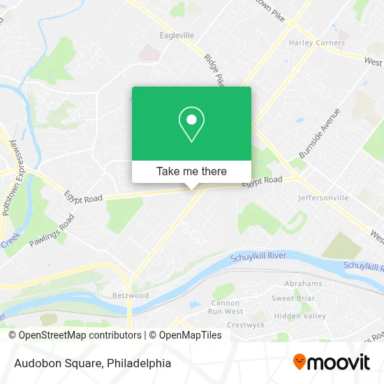 Audobon Square map