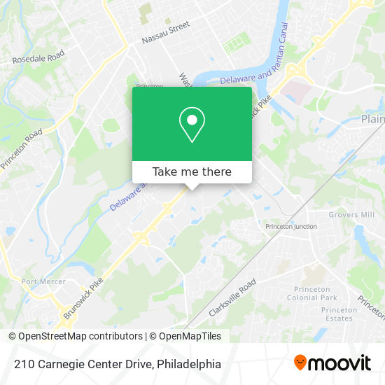 210 Carnegie Center Drive map