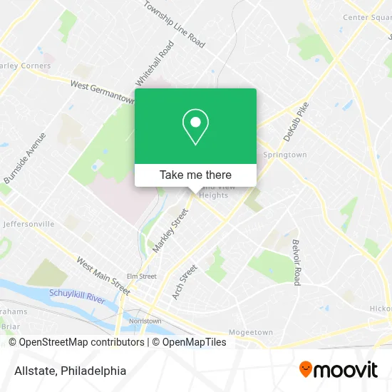 Allstate map