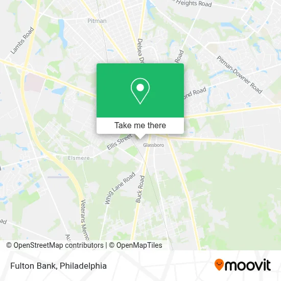 Fulton Bank map