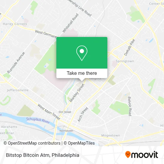 Bitstop Bitcoin Atm map