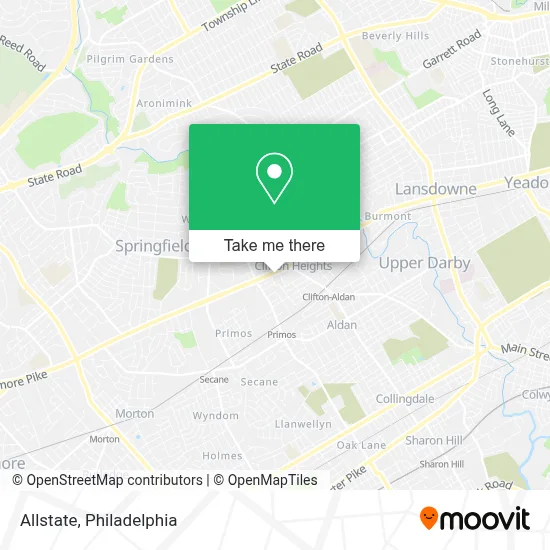 Allstate map