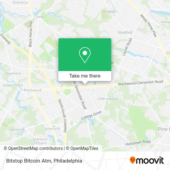 Bitstop Bitcoin Atm map