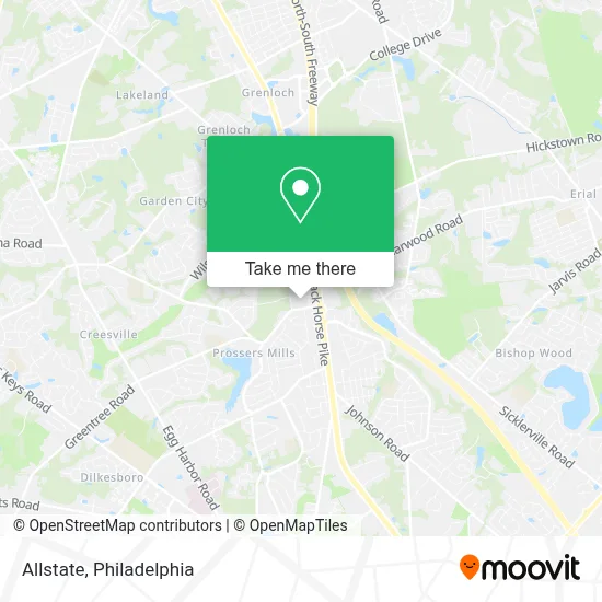 Allstate map