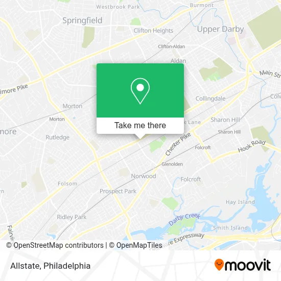 Allstate map