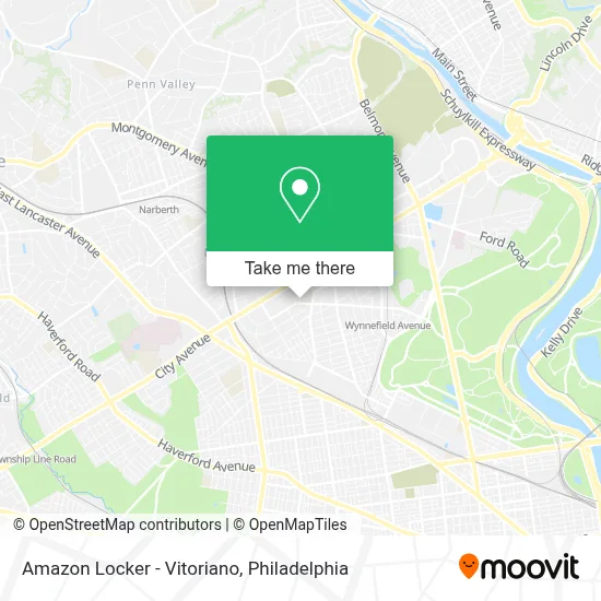 Amazon Locker - Vitoriano map