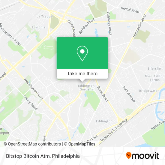 Bitstop Bitcoin Atm map