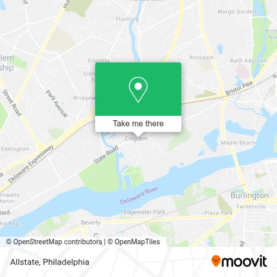 Allstate map
