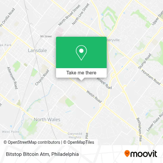 Bitstop Bitcoin Atm map