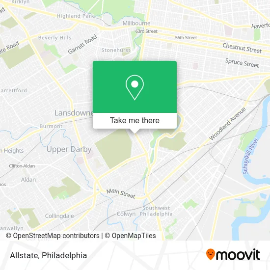 Allstate map