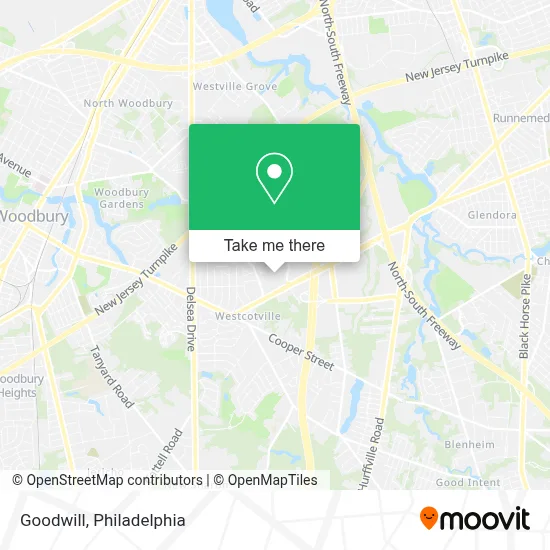 Goodwill map