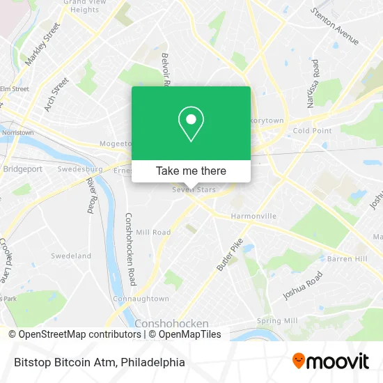 Bitstop Bitcoin Atm map