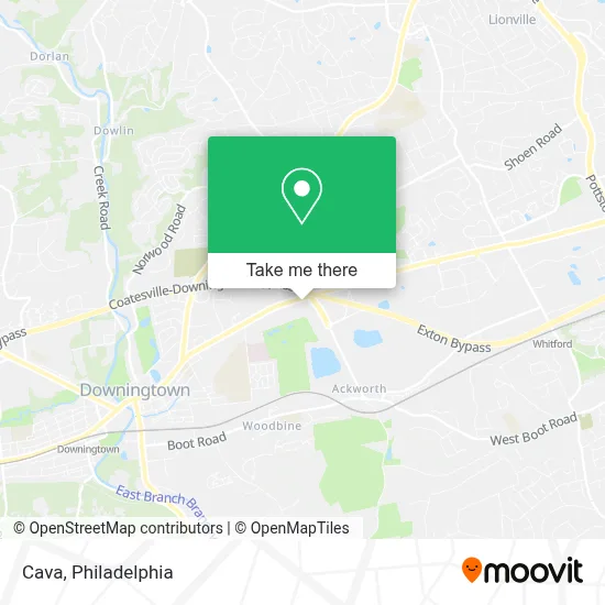 Cava map