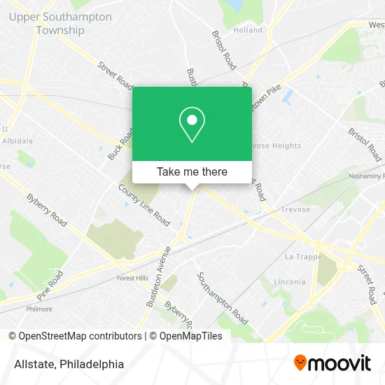 Allstate map