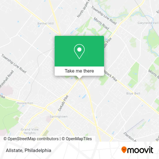 Allstate map