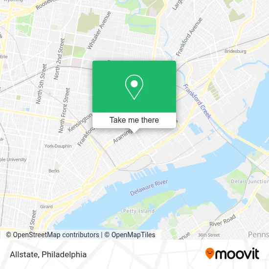 Allstate map