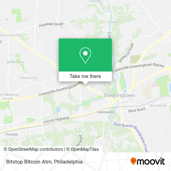Bitstop Bitcoin Atm map