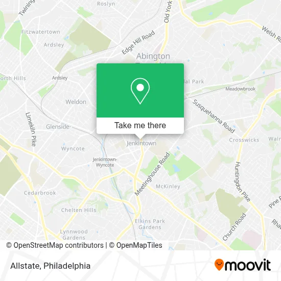 Allstate map