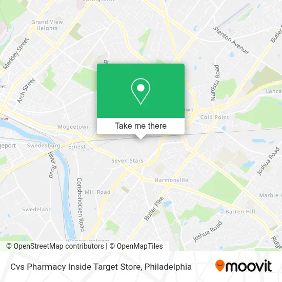 Cvs Pharmacy Inside Target Store map