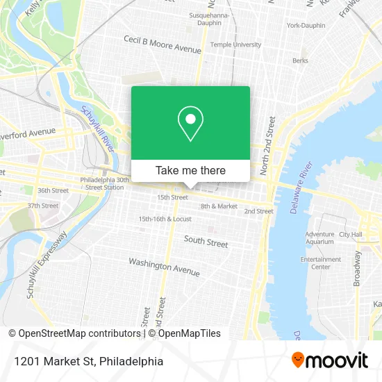 1201 Market St map