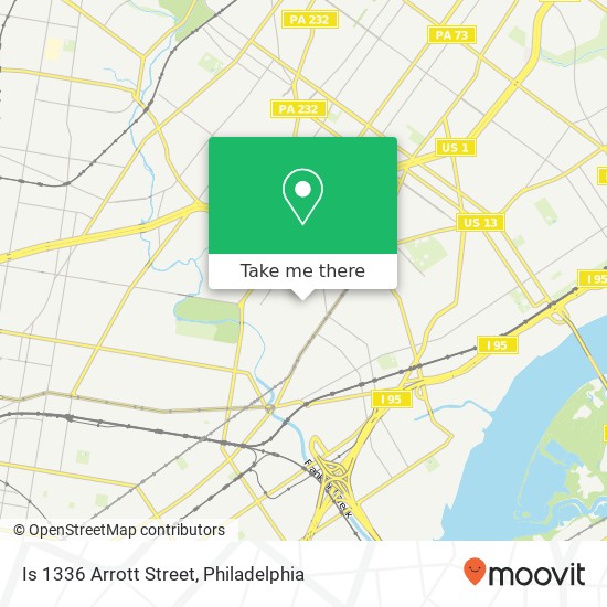 Is 1336 Arrott Street map