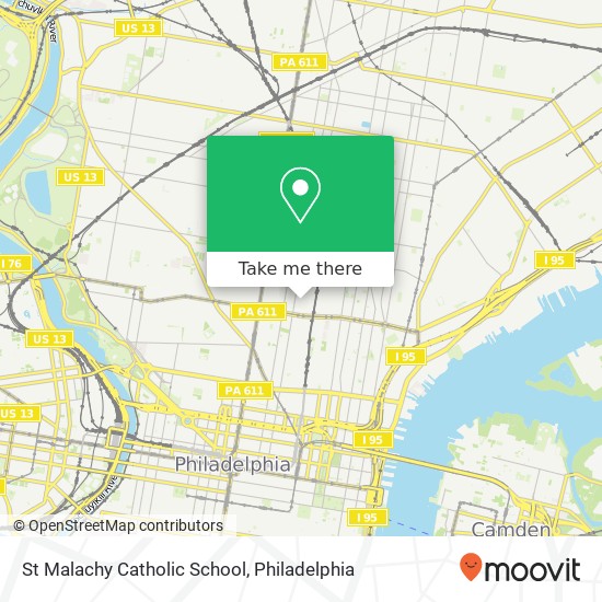 Mapa de St Malachy Catholic School