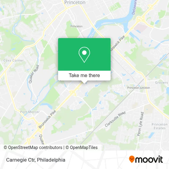 Carnegie Ctr map
