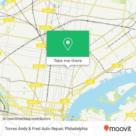 Torres Andy & Fred Auto Repair map