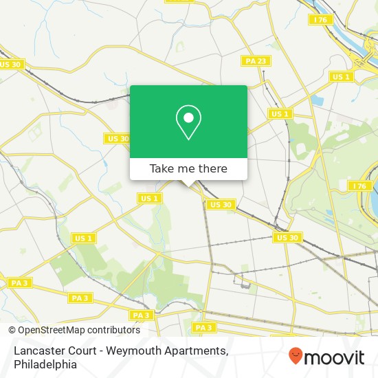 Lancaster Court - Weymouth Apartments map