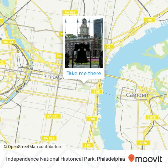 Independence National Historical Park map