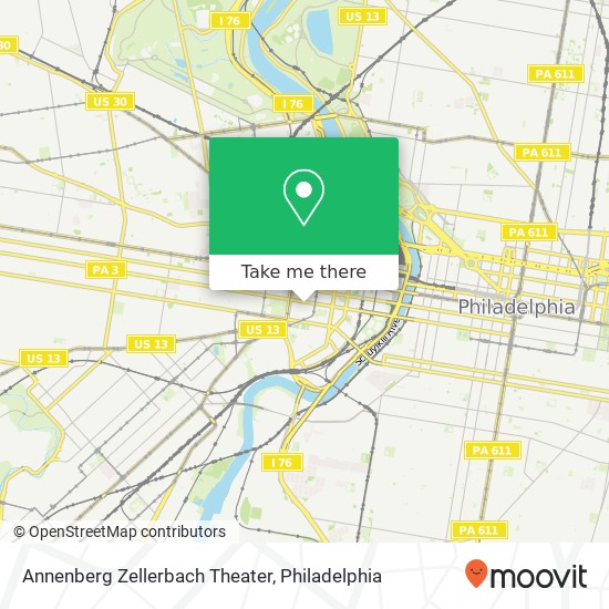 Annenberg Zellerbach Theater map