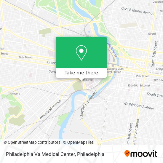 Philadelphia Va Medical Center map
