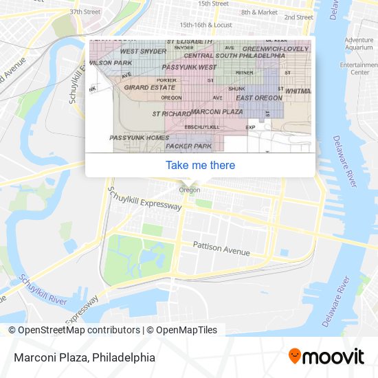 Marconi Plaza map