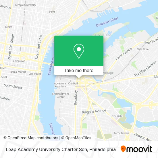 Leap Academy University Charter Sch map