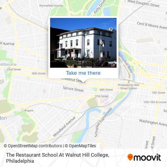 The Restaurant School At Walnut Hill College map