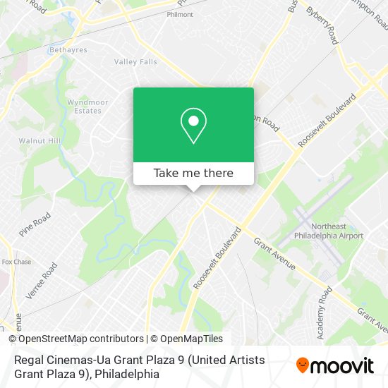 Regal Cinemas-Ua Grant Plaza 9 (United Artists Grant Plaza 9) map