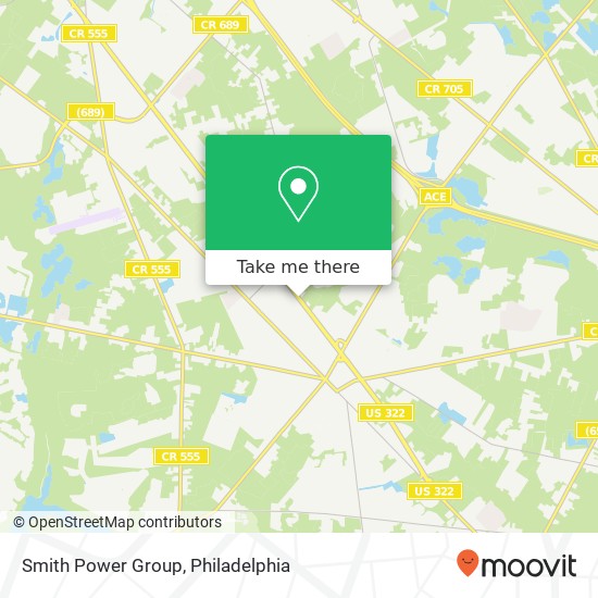 Smith Power Group map