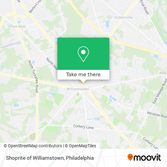 Mapa de Shoprite of Williamstown