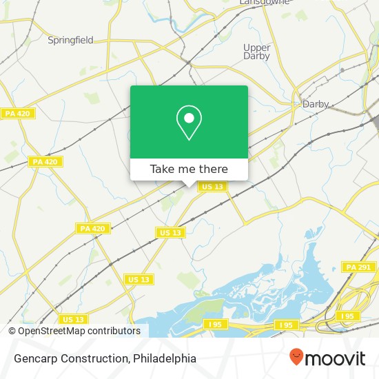 Gencarp Construction map