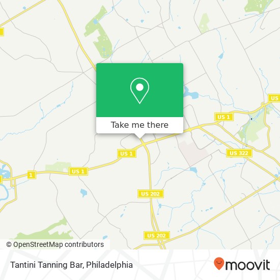 Mapa de Tantini Tanning Bar
