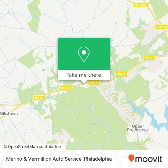 Marino & Vermillion Auto Service map