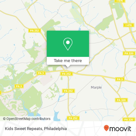 Mapa de Kids Sweet Repeats