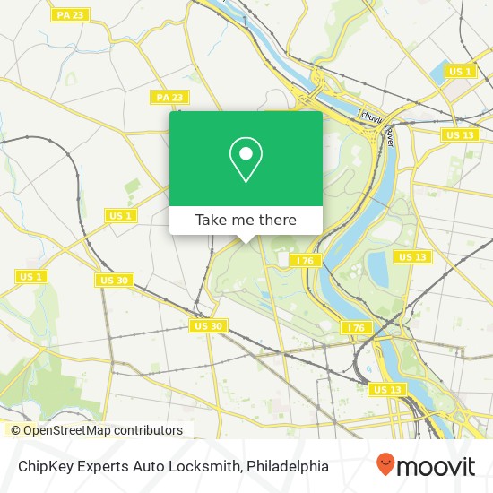 ChipKey Experts Auto Locksmith map