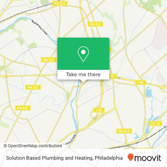 Mapa de Solution Based Plumbing and Heating