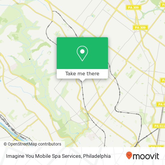 Imagine You Mobile Spa Services map