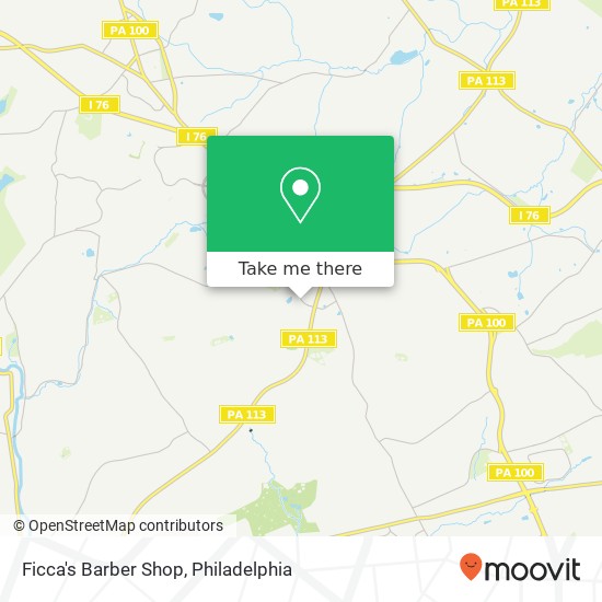 Mapa de Ficca's Barber Shop