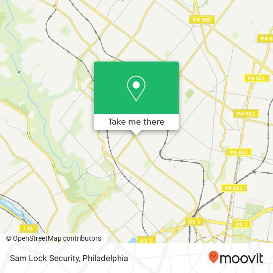 Sam Lock Security map