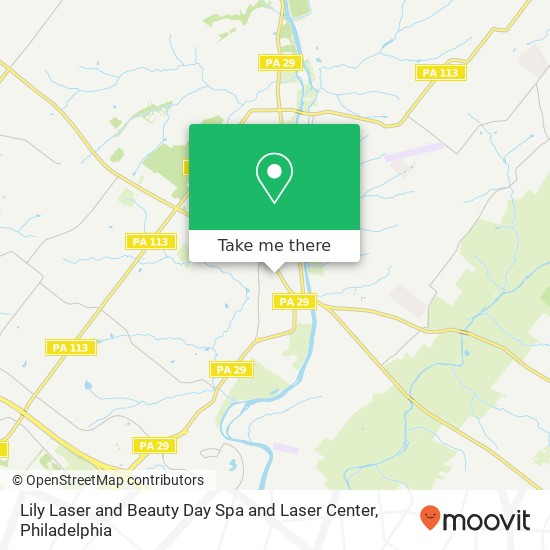 Lily Laser and Beauty Day Spa and Laser Center map