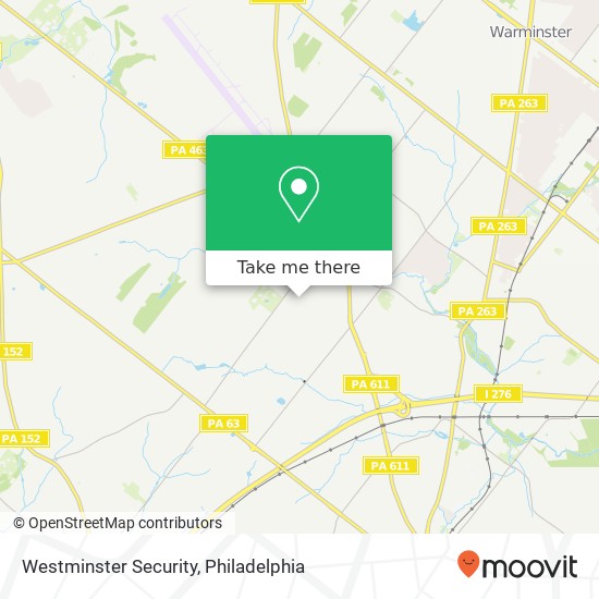 Westminster Security map